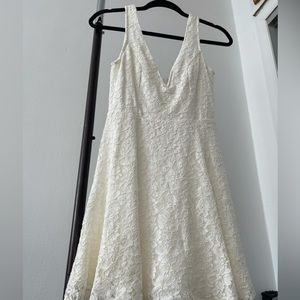 Lace White Lulus Dress